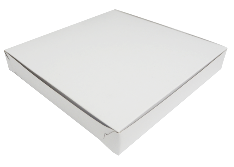 caja pizza blanca